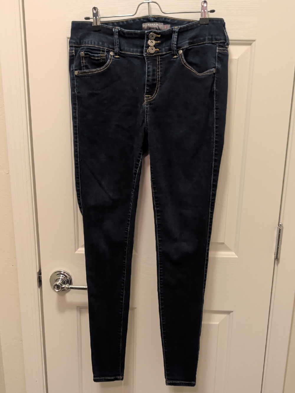 torrid Dark Navy High-Rise Skinny Jeans
